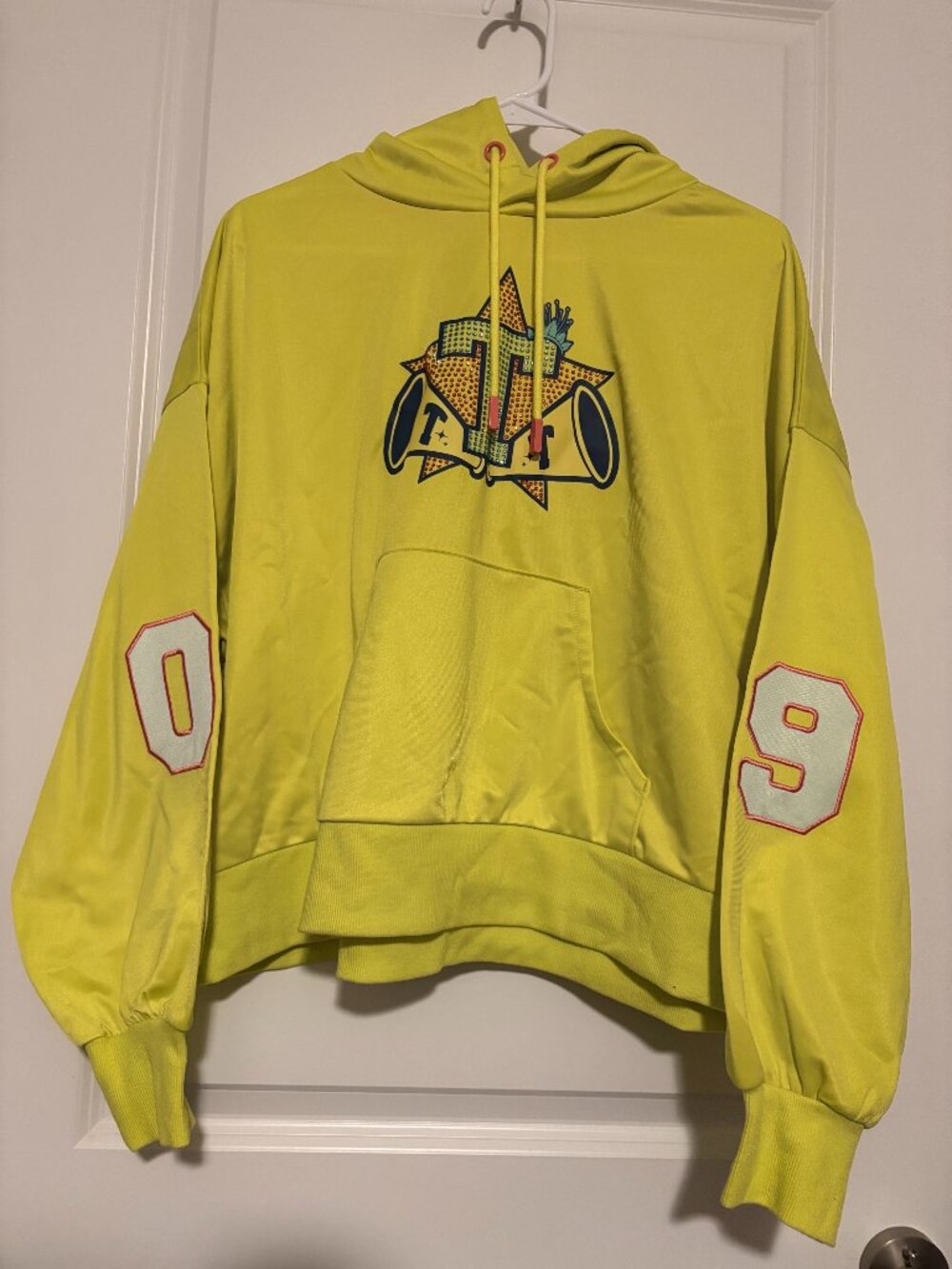 Disney Princess x Color Me Courtney Tiana Princess and The Frog Cropped Hoodie